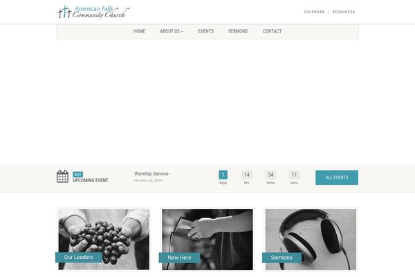 afcommunitychurch.org site used NativeChurch