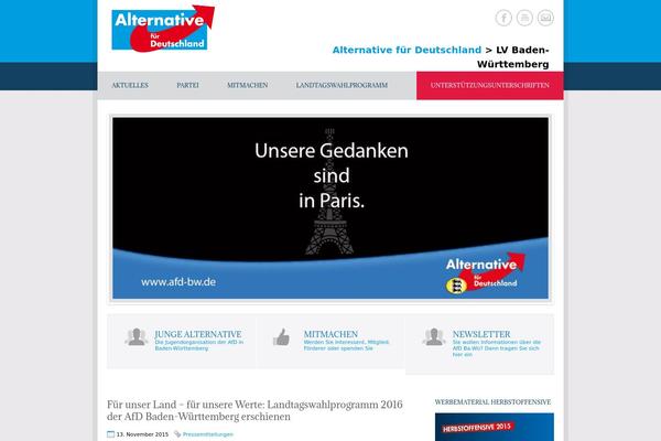 Spacious theme site design template sample