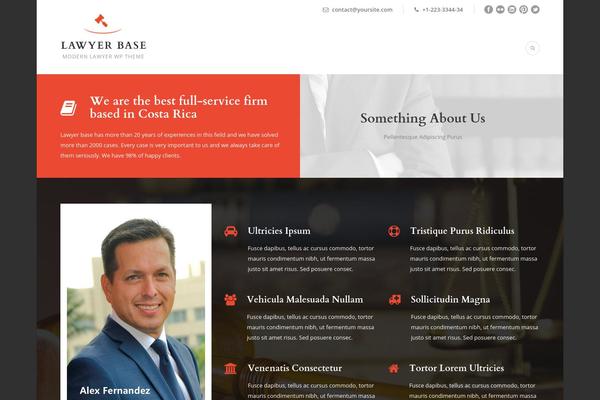 Lawyerbase-v1-01 theme site design template sample
