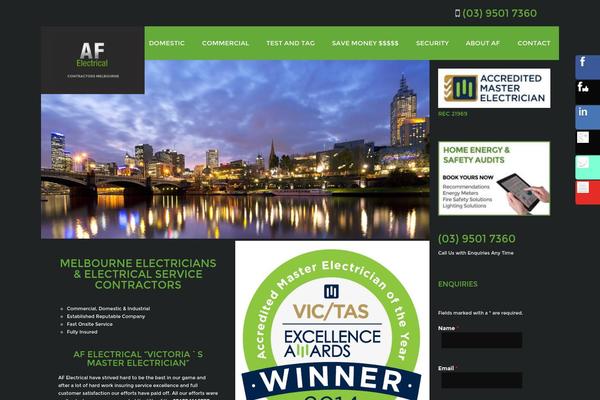 Tisson theme site design template sample