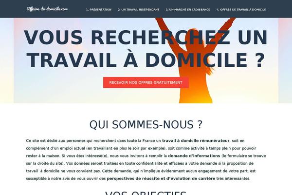 affaire-du-domicile.com site used Maker-pro