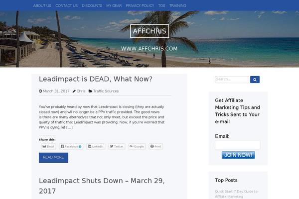 Site using Related Posts plugin