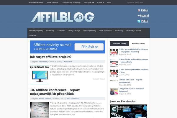 JustBlue theme site design template sample