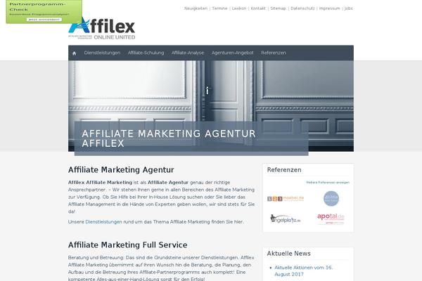 Site using Flap-ad-pro plugin