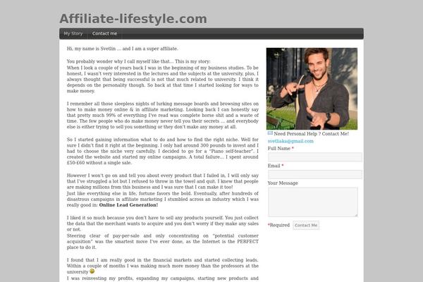 StartupWP theme site design template sample