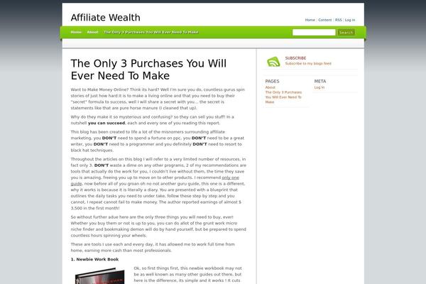 Cordobo Green Park 2 theme site design template sample