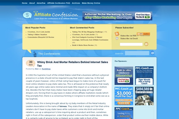 Cream Magazine theme site design template sample