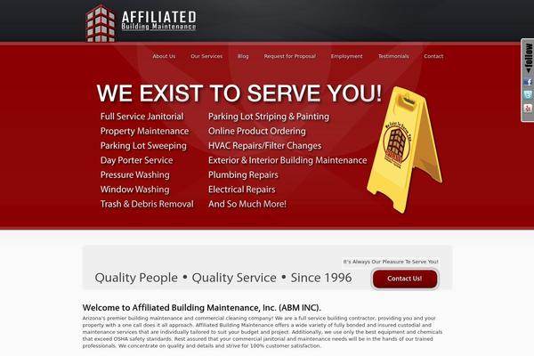 affiliatedbuildingmaintenance.com site used Superb
