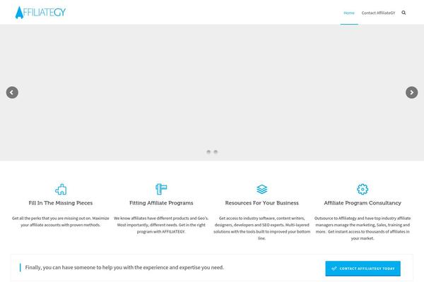 Highend theme site design template sample