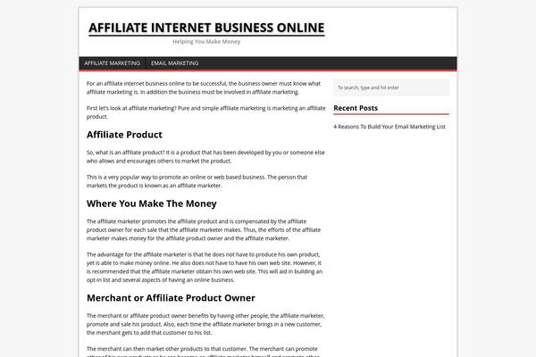 MH Magazine lite theme site design template sample