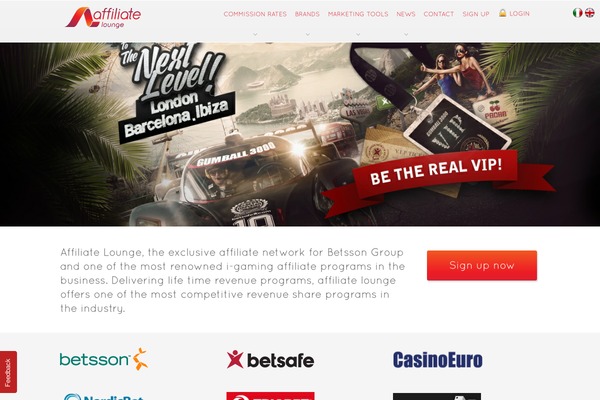 Duotive Two website example screenshot