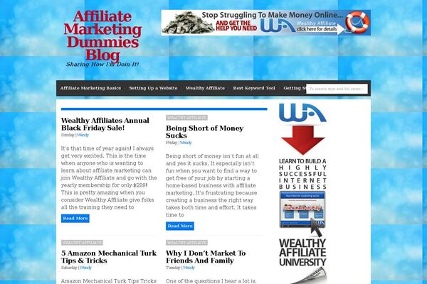 affiliatemarketingdummiesblog.info site used Blog Start