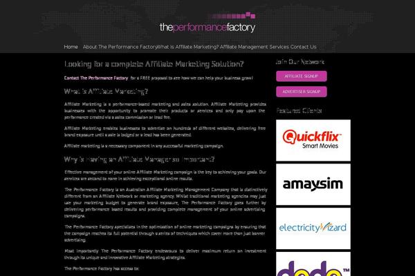 Ams theme site design template sample