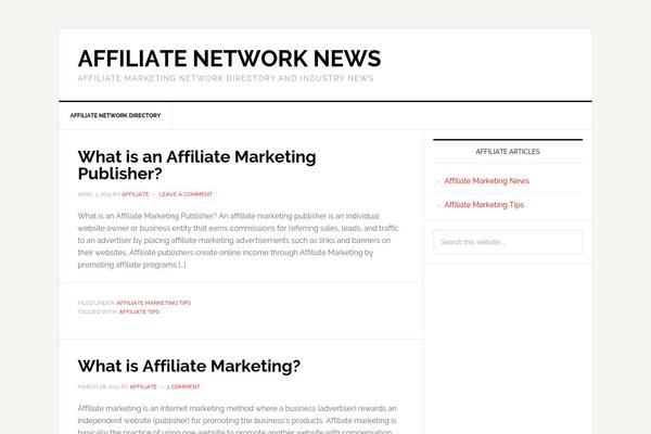 News Pro theme site design template sample