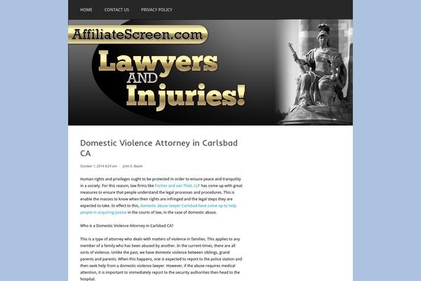 Paradise theme site design template sample