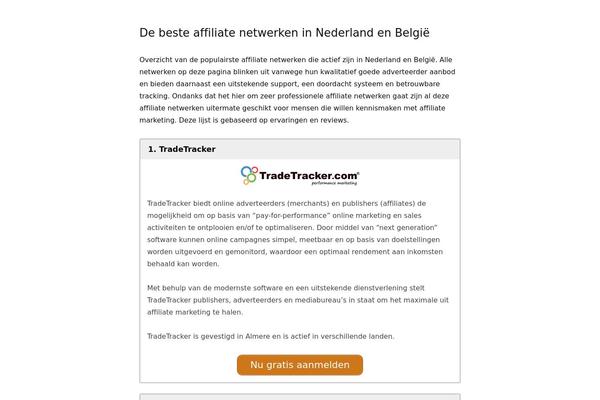 Site using byBrick Columns plugin
