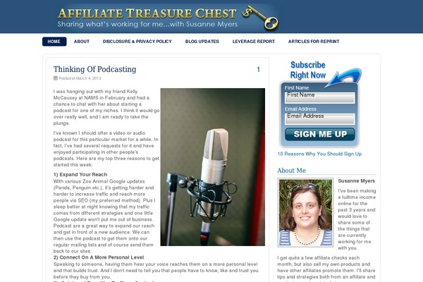 affiliatetreasurechest.com site used Wp_premium