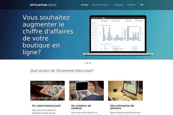 Af theme site design template sample
