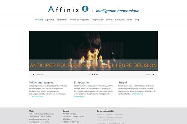 Evolution theme site design template sample