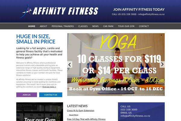 Affinity theme site design template sample