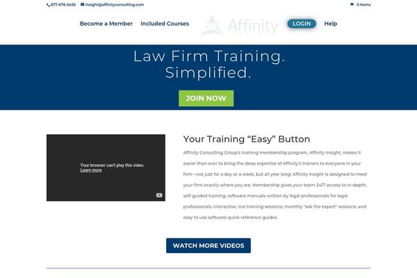 Site using Aom-lms plugin