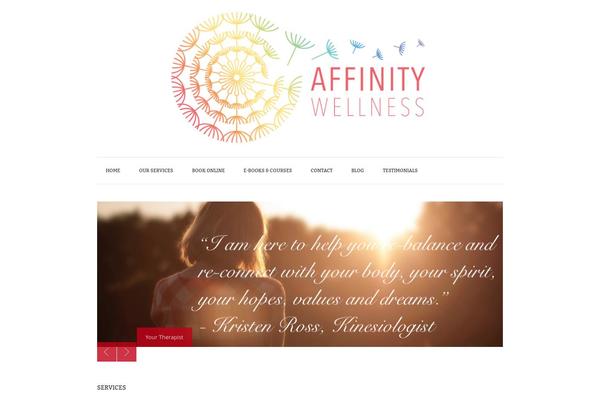 Prana theme site design template sample