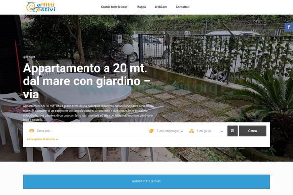 Wprentals theme site design template sample