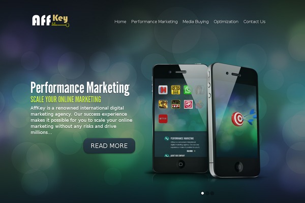Fusion theme site design template sample
