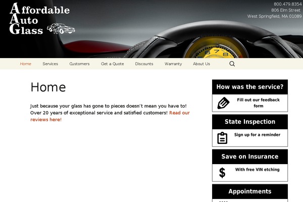 Aag theme site design template sample