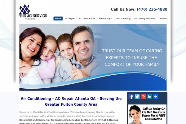 Promotion theme site design template sample