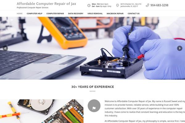 affordablecomputerrepairofjax.com site used Affordablecomputer
