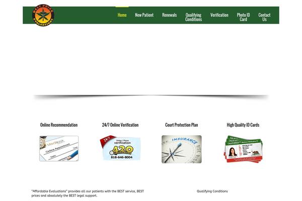 Specular theme site design template sample