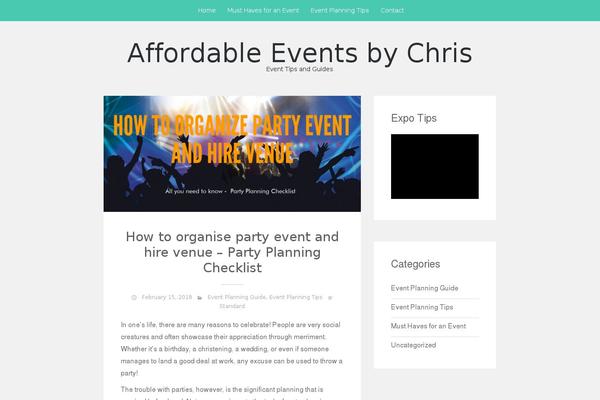 affordableeventsbychris.net site used Sean Lite
