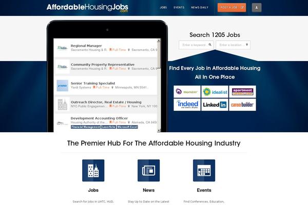 affordablehousingjobs.com site used Jobengine