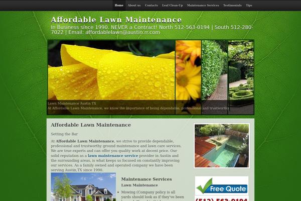 Traction theme site design template sample