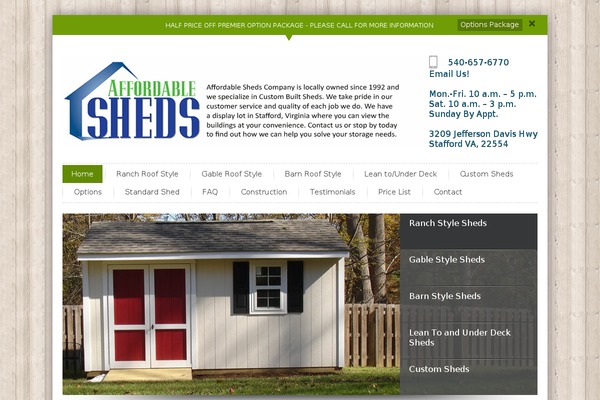 InfoWay theme site design template sample