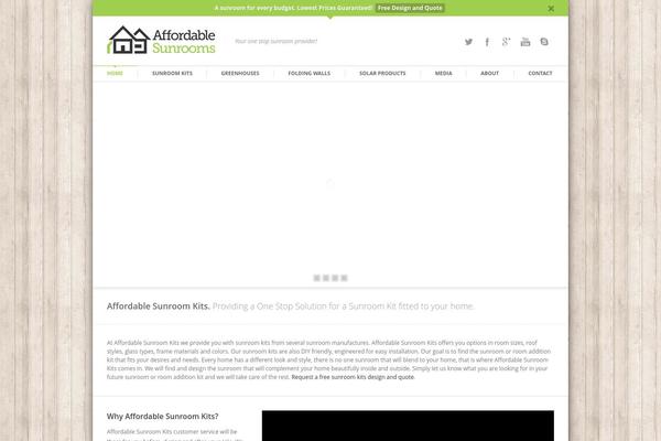 Ask theme site design template sample