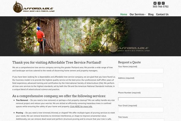Quark theme site design template sample