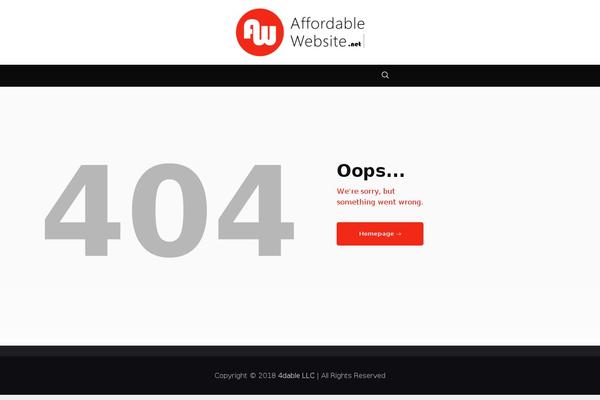 Aton theme site design template sample