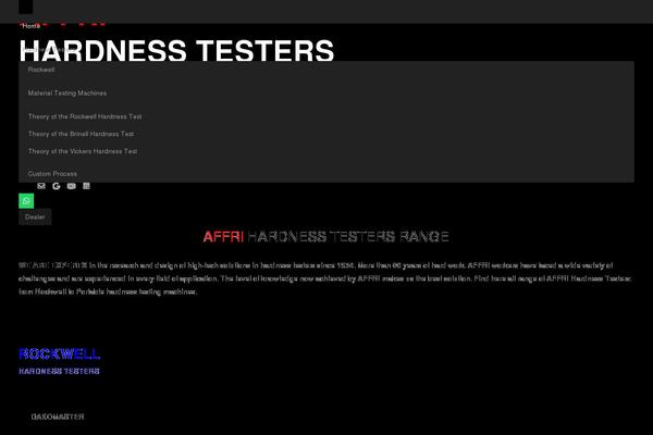 Zephyr theme site design template sample
