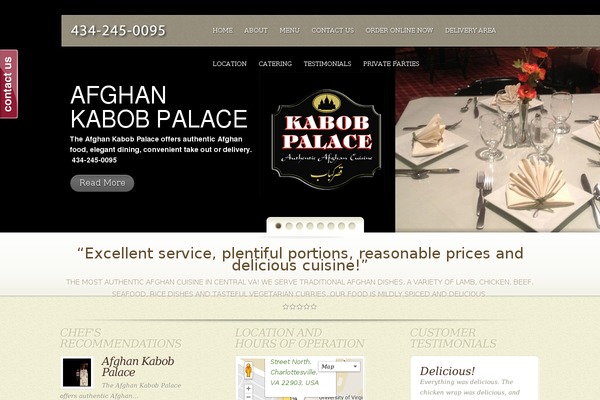 MyCuisine theme site design template sample
