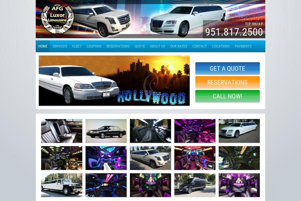 Avenue theme site design template sample