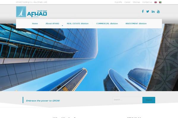 Site using Smooth Scroll Up plugin