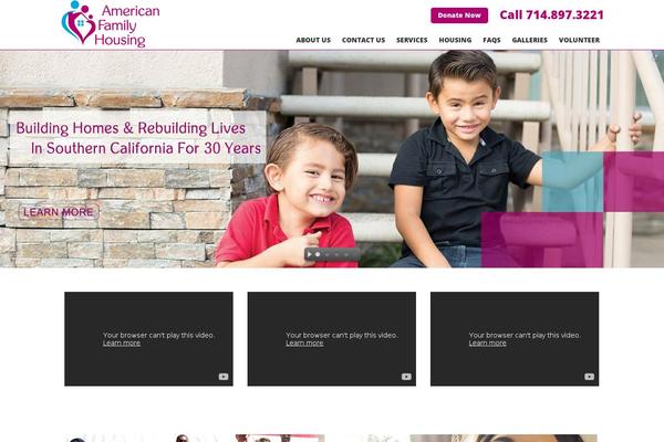 Charity Hub v1.05 theme site design template sample