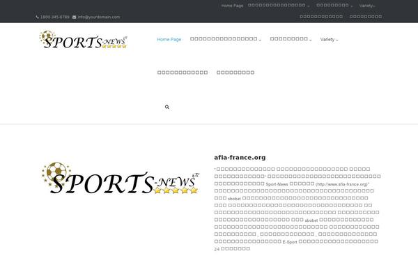Ultra theme site design template sample