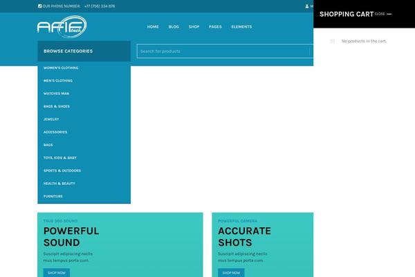 Basel-child theme site design template sample