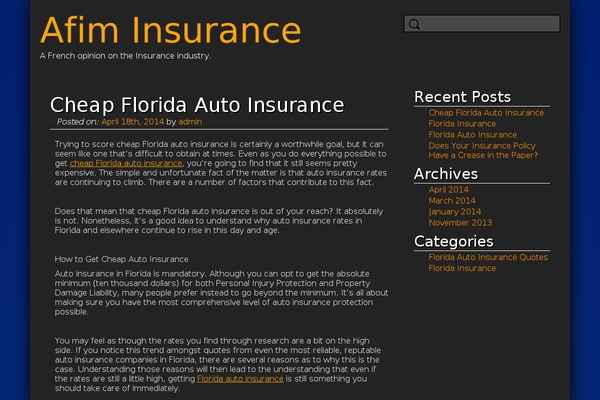 afim-france.com site used Gray - Base Plate