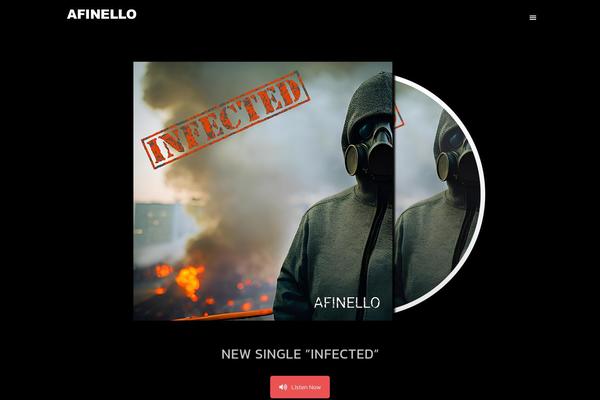 Rebellion theme site design template sample