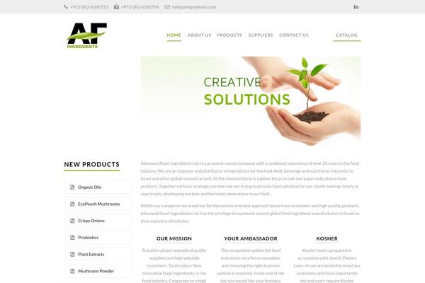 Structure theme site design template sample