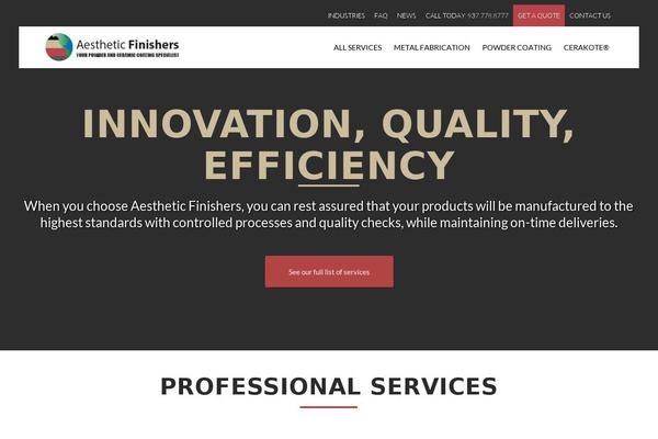 Enfold-child theme site design template sample